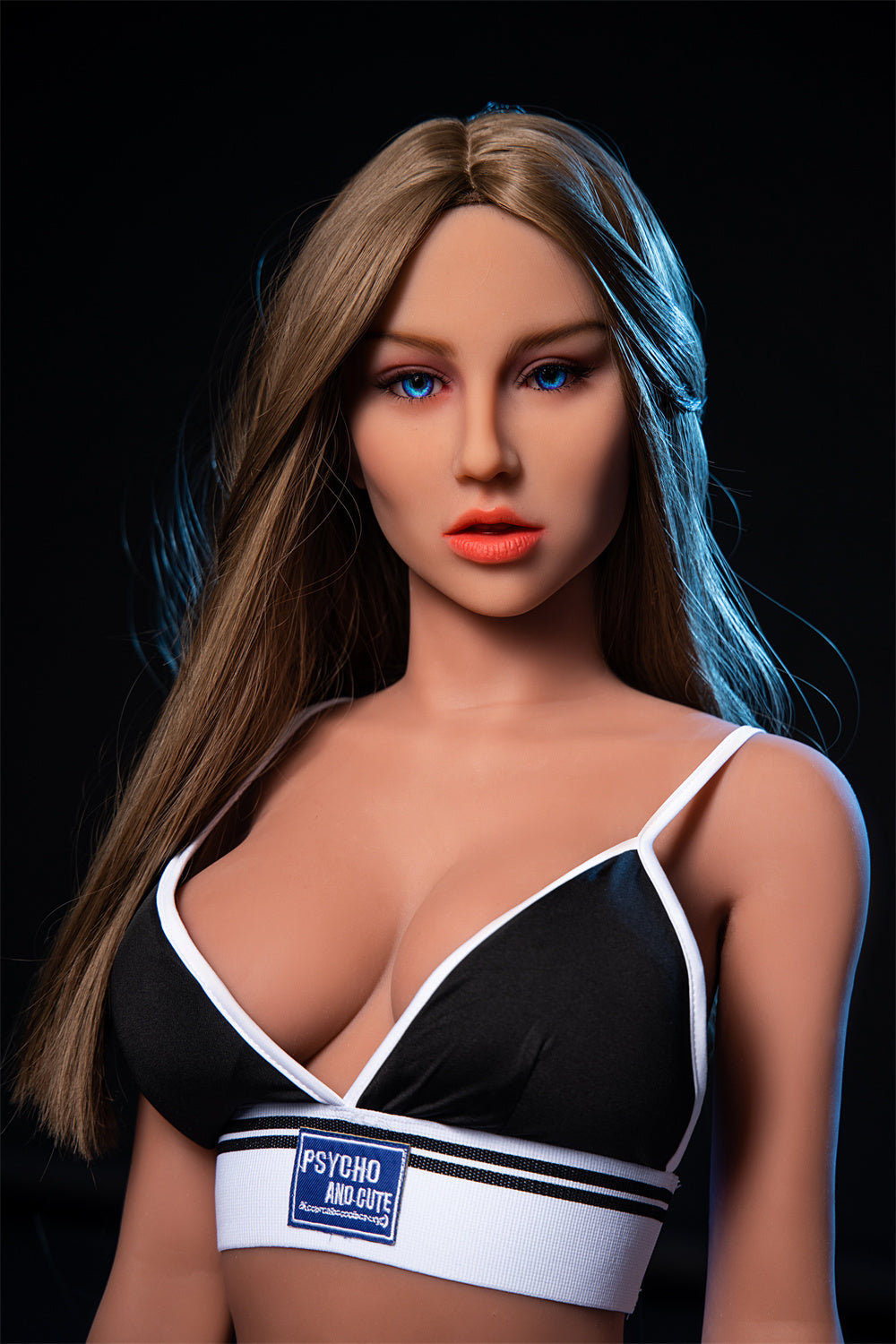 Kingmansion 160cm(5ft3) C-cup Hybrid Love Doll, Silicone Head Lifelike Sex Dolls TPE Full Size Love Toy for Men