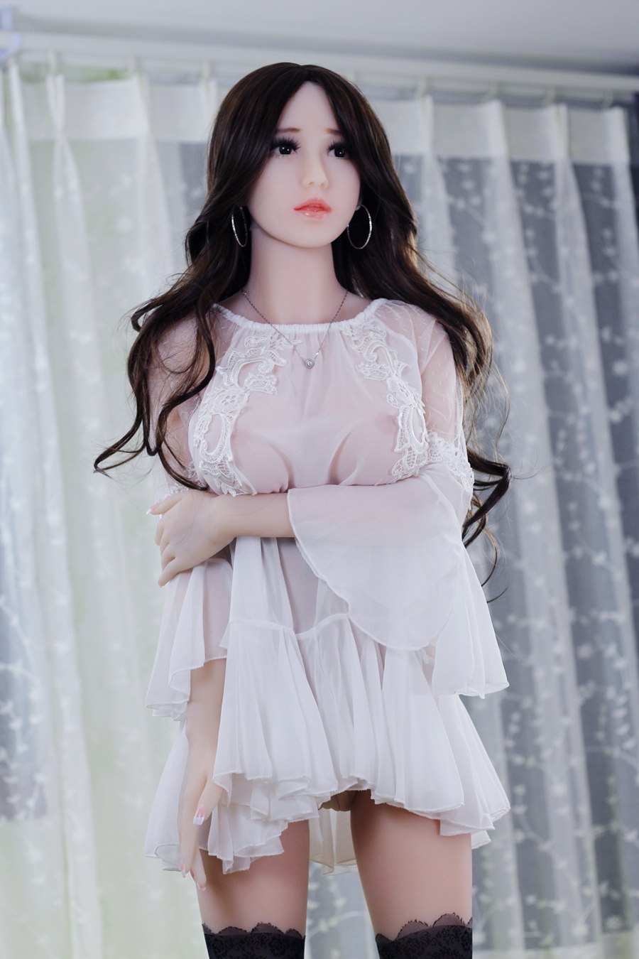 Kingmanison Elliot 140cm F Cup Realistic TPE Big Boobs Silicone Love Sex Doll Fantasy for Men