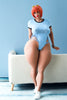 Kingmansion Teresa 163cm Lifelike TPE Big Booty Fat Sexy Sex Dolls for Men