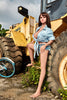 Kingmanison Dennise 140cm F Cup Realistic TPE Big Boobs Porn Love Sex Doll for Men