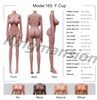 Kingmansion Lifelike TPE Sex Doll Body With Boobs Ass Steel Skeleton Toys (Only Torso)