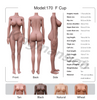 Kingmansion 170cm Lifelike TPE Sex Doll Body With Big Boobs Ass Steel Skeleton Toys (Only Torso)
