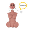 Kingmansion Sex Doll Male Masturbator Lifelike Female Half Torso with Vagina and Anal for Men Sex Pleasure