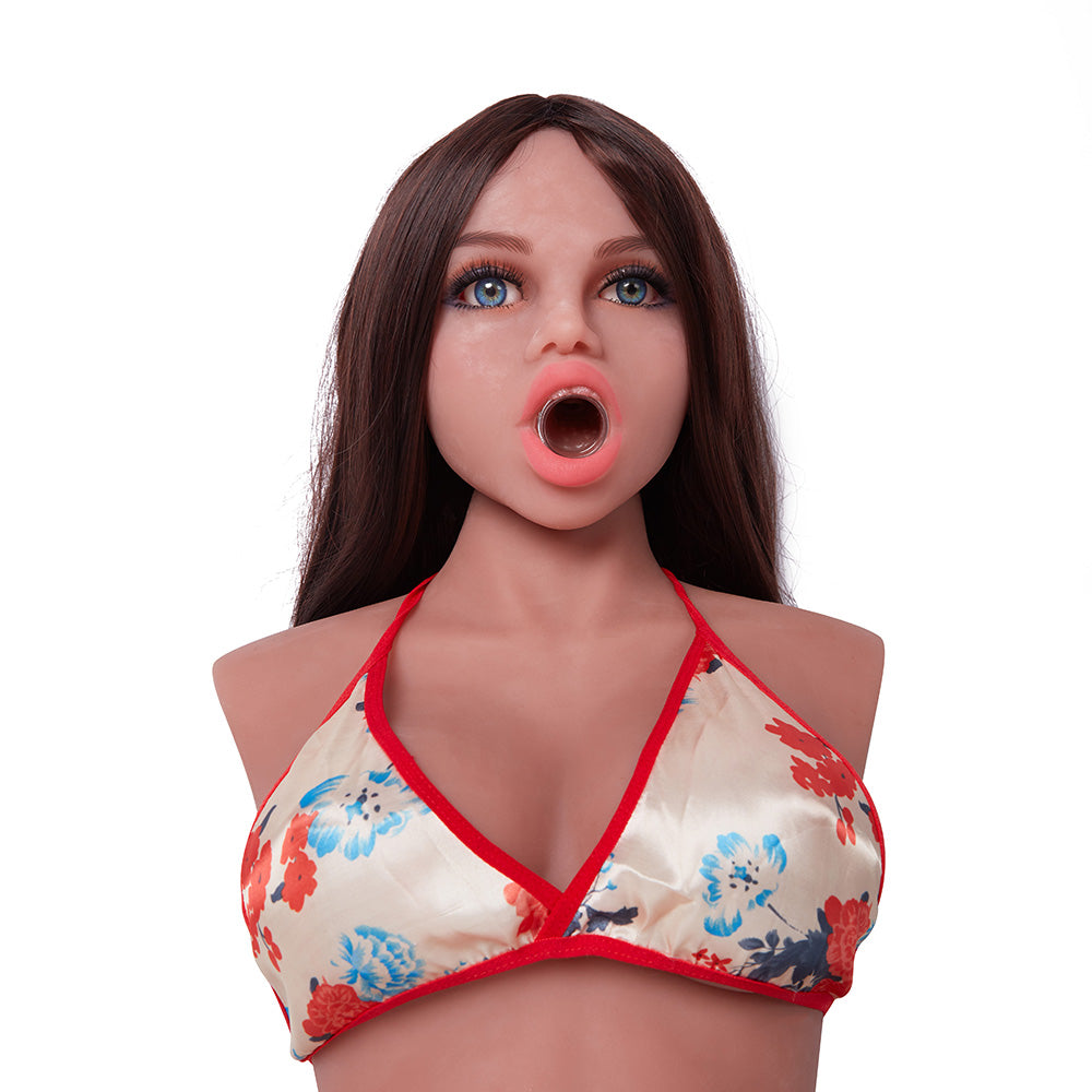 Kingmansion Sex Doll Male Masturbator Lifelike Female Half Torso with Vagina and Anal for Men Sex Pleasure