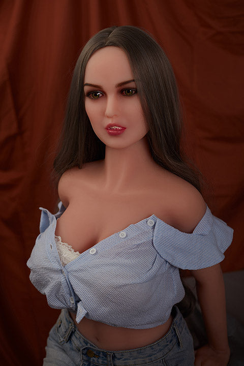 Kingmansion Bethany 158cm F Cup Big Boobs Realistic Oral Anal Full Size TPE Sex Dolls for Men