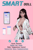 Kingmansion Anda 158cm F Cup Life Size Smart TPE Sexy Sex Dolls for Men