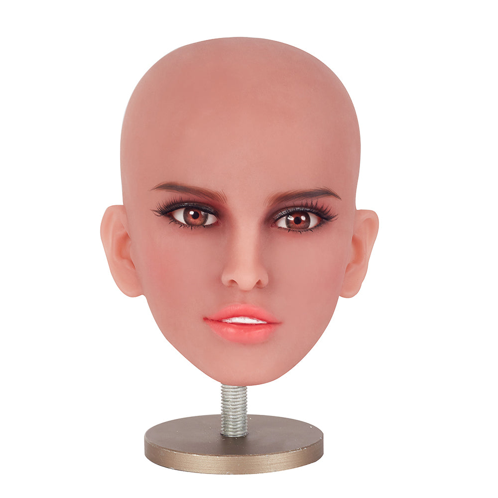 Kingmansion TPE Oral Sex Doll Head for Men Masturbator Body Men Sex Toy for Adult Love Dolls 32#
