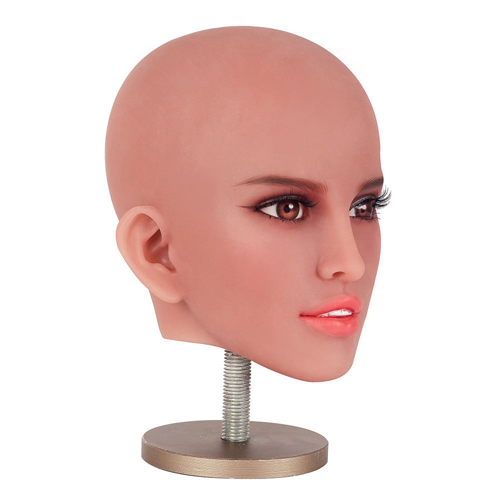 Kingmansion TPE Oral Sex Doll Head for Men Masturbator Body Men Sex Toy for Adult Love Dolls 32#