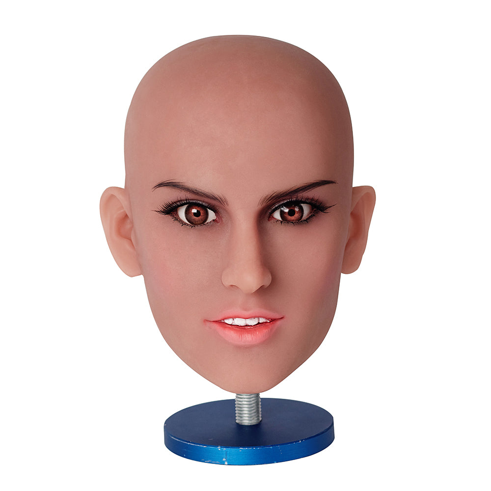 Kingmansion TPE Oral Sex Doll Head for Men Masturbator Body Men Sex Toy for Adult Love Dolls 33#