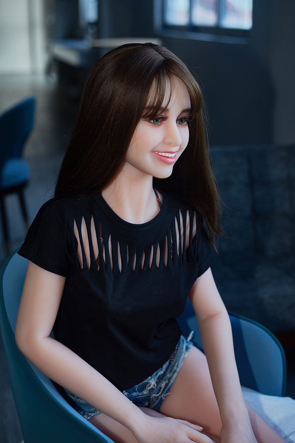 Kingmansion Melissa 158cm C Cup Lifelike Real Full Size Sexy Female TPE Sex Dolls Toys for Men
