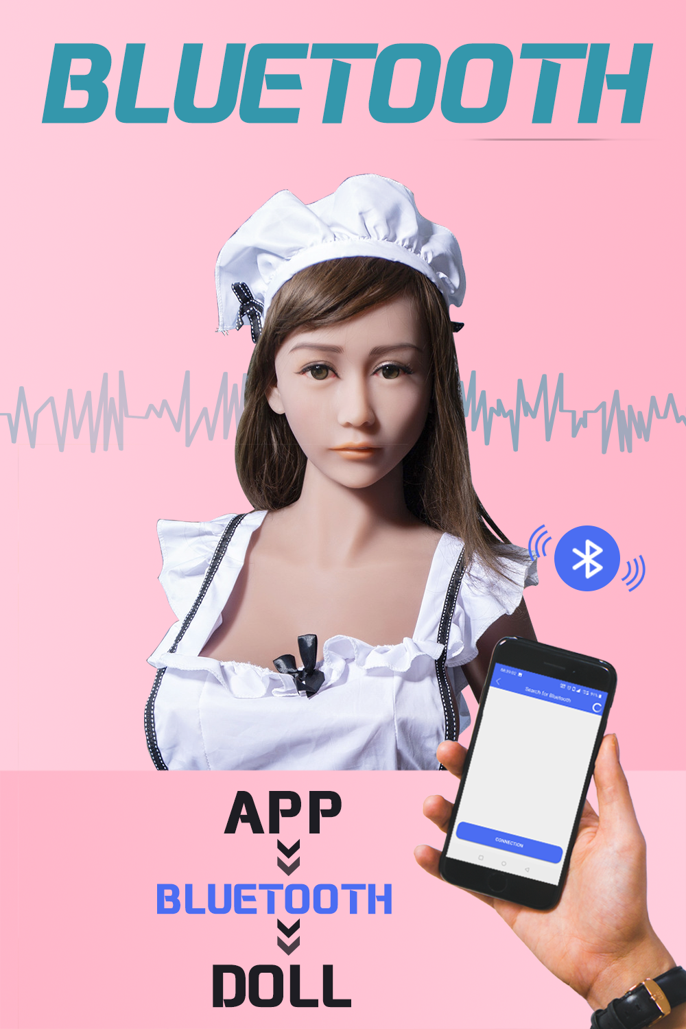 Kingmansion Charis 158cm F Cup Life Size Smart TPE Sexy Sex Dolls for Men