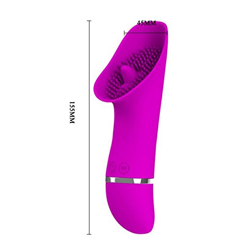 Kingmansion Clitoral Sucking Tongue Vibrator Stimulator Tongue Vibator for Women With for Swin Soft Sucking Massager