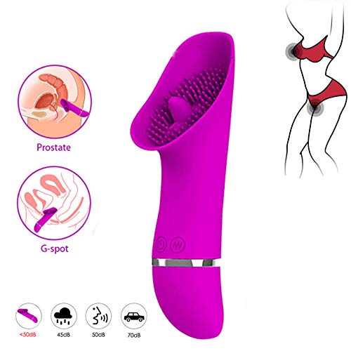 Kingmansion Clitoral Sucking Tongue Vibrator Stimulator Tongue Vibator for Women With for Swin Soft Sucking Massager