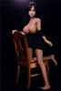 Kingmanison Evelyn 140cm F Cup Realistic TPE Big Boobs Love Petite Adult Sex Doll for Men