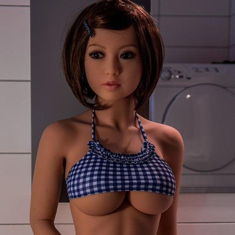 Kingmanison Liz 140cm F Cup Real Big Boobs Life Size TPE Love Sex Doll for Men