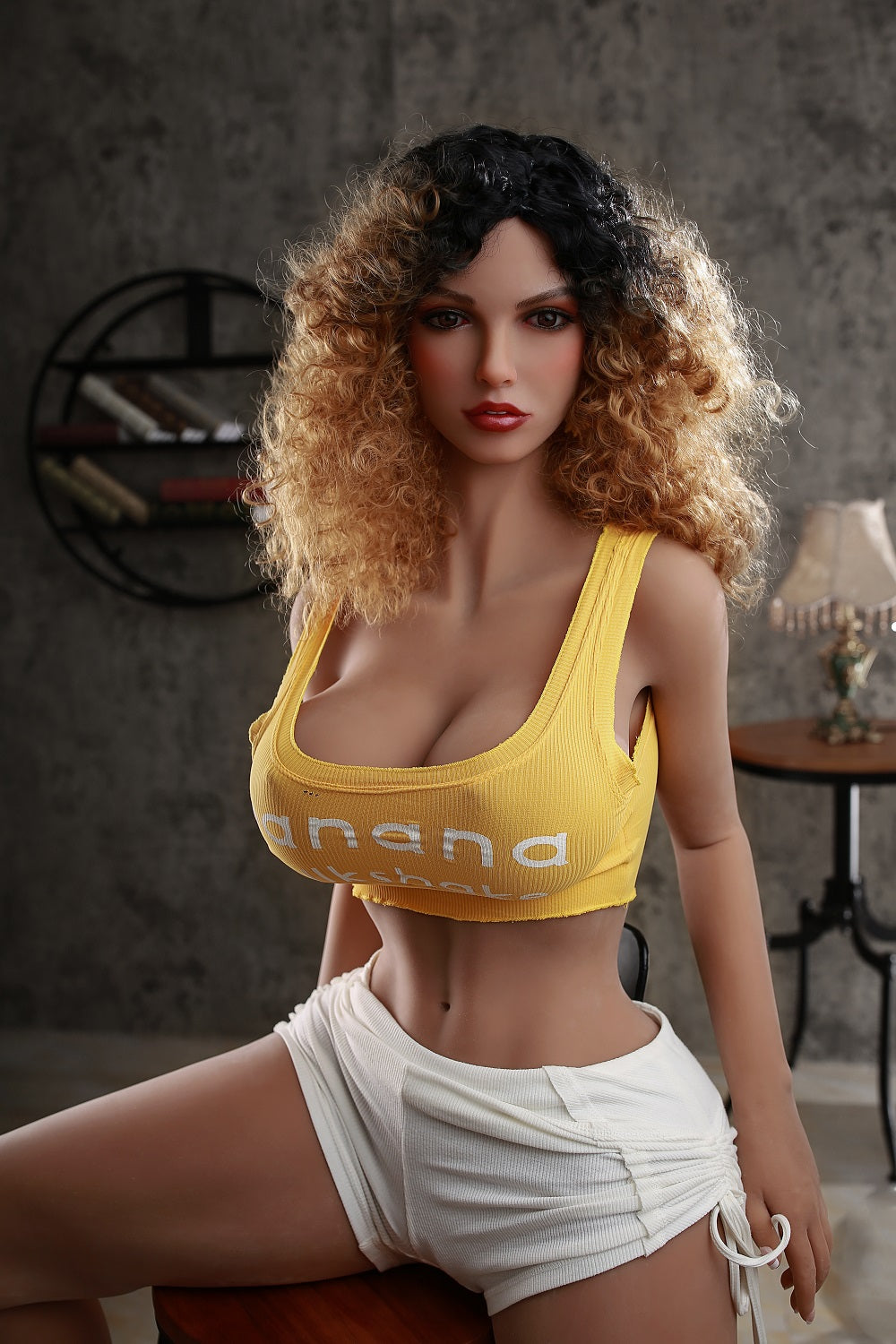 Kingmansion Alyssa 167cm Realistic Big Boobs TPE Life Size Sex Doll for Men