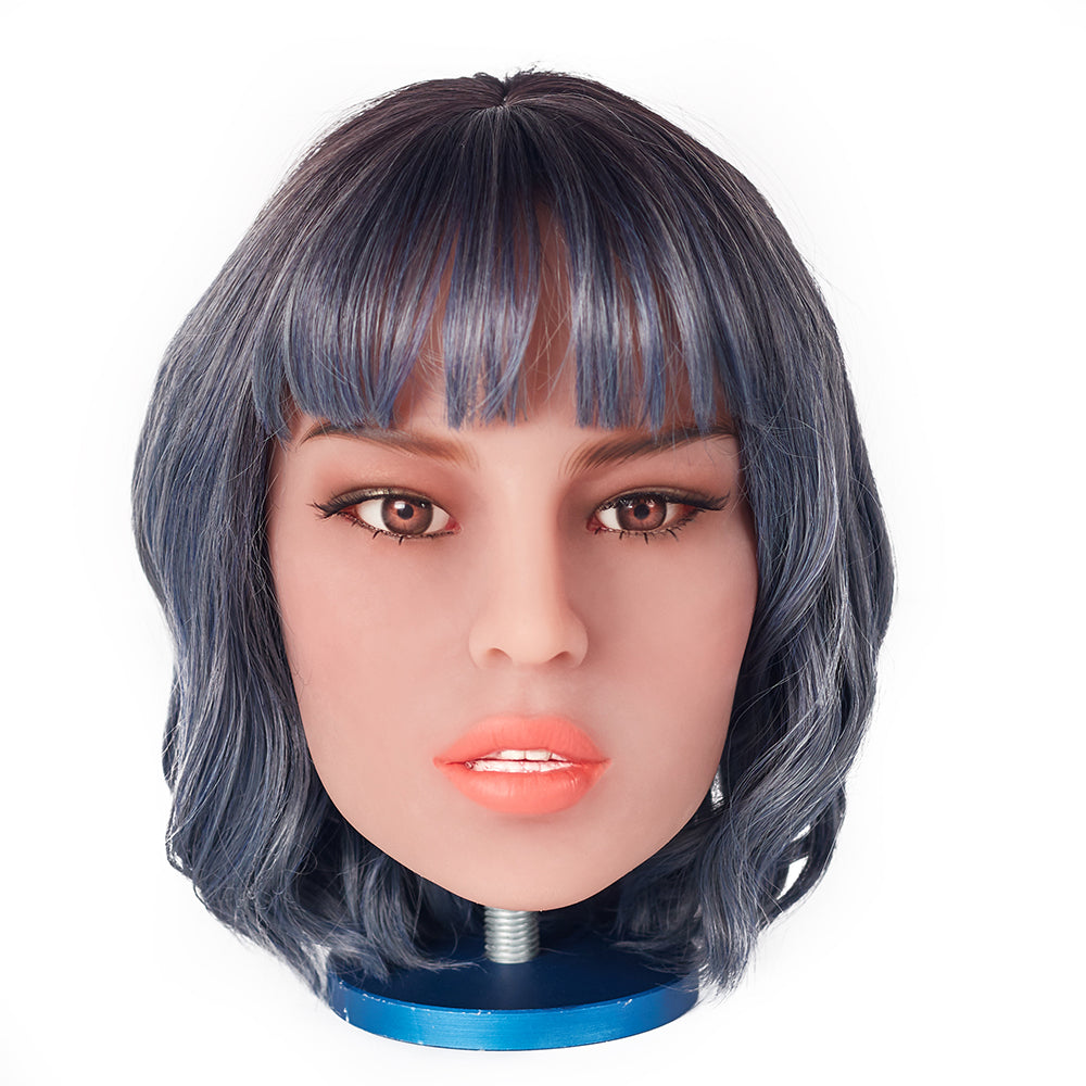 Kingmansion TPE Oral Sex Doll Head for Men Masturbator Body Men Sex Toy for Adult Love Dolls 84#