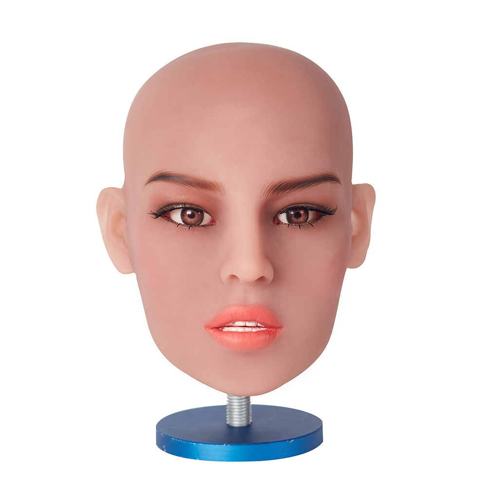 Kingmansion TPE Oral Sex Doll Head for Men Masturbator Body Men Sex Toy for Adult Love Dolls 84#