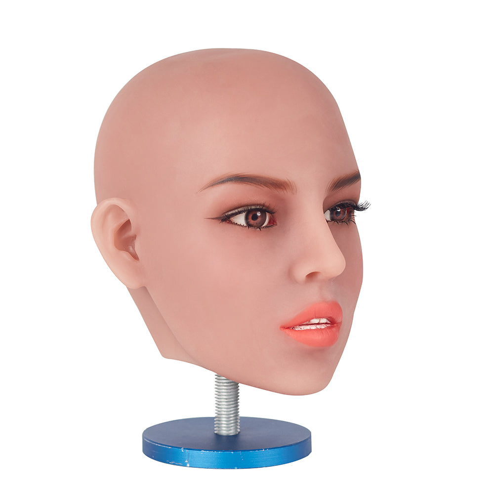 Kingmansion TPE Oral Sex Doll Head for Men Masturbator Body Men Sex Toy for Adult Love Dolls 84#