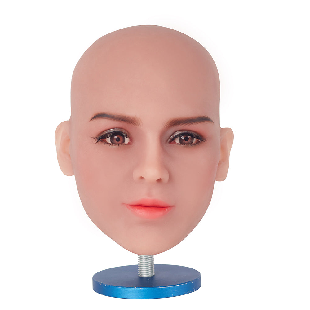 Kingmansion TPE Oral Sex Doll Head for Men Masturbator Body Men Sex Toy for Adult Love Dolls 87#