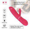Kingmansion G Spot Vibrator for Vagina Stimulation, Ultra Soft Bendable Rechargeable Dildo Vibrator with StrongVibration Patterns Adult Sex Toys for Women and Couple