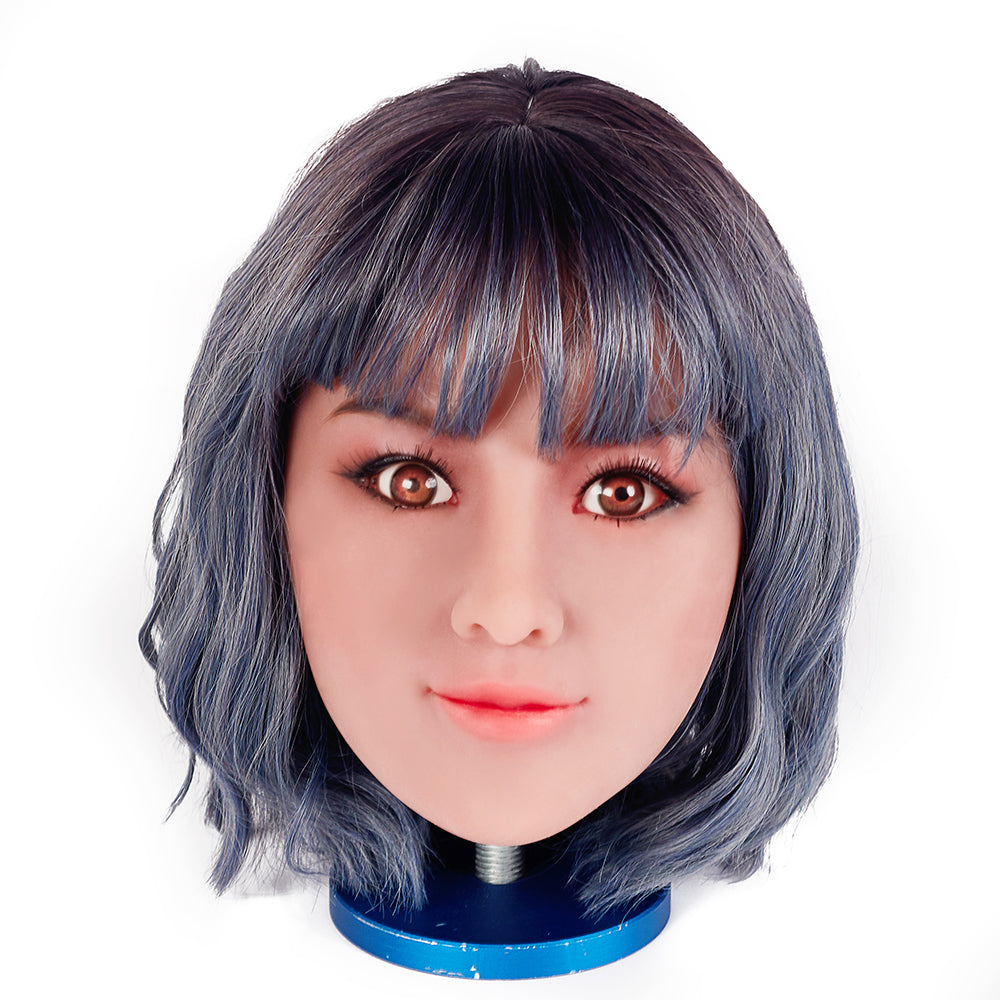 Kingmansion TPE Oral Sex Doll Head for Men Masturbator Body Men Sex Toy for Adult Love Dolls 90#