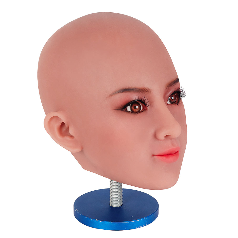 Kingmansion TPE Oral Sex Doll Head for Men Masturbator Body Men Sex Toy for Adult Love Dolls 90#