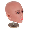 Kingmansion TPE Oral Sex Doll Head for Men Masturbator Body Men Sex Toy for Adult Love Dolls 91# Tan Skin