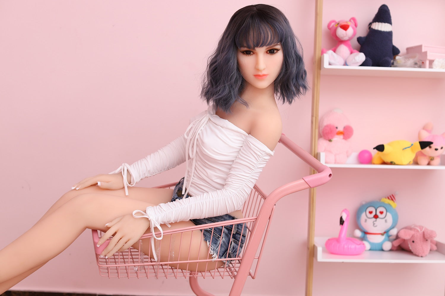 Kingmansion Grover 158cm C Cup Realistic Anal Vagina Sex with Porn Love Sex Doll for Men