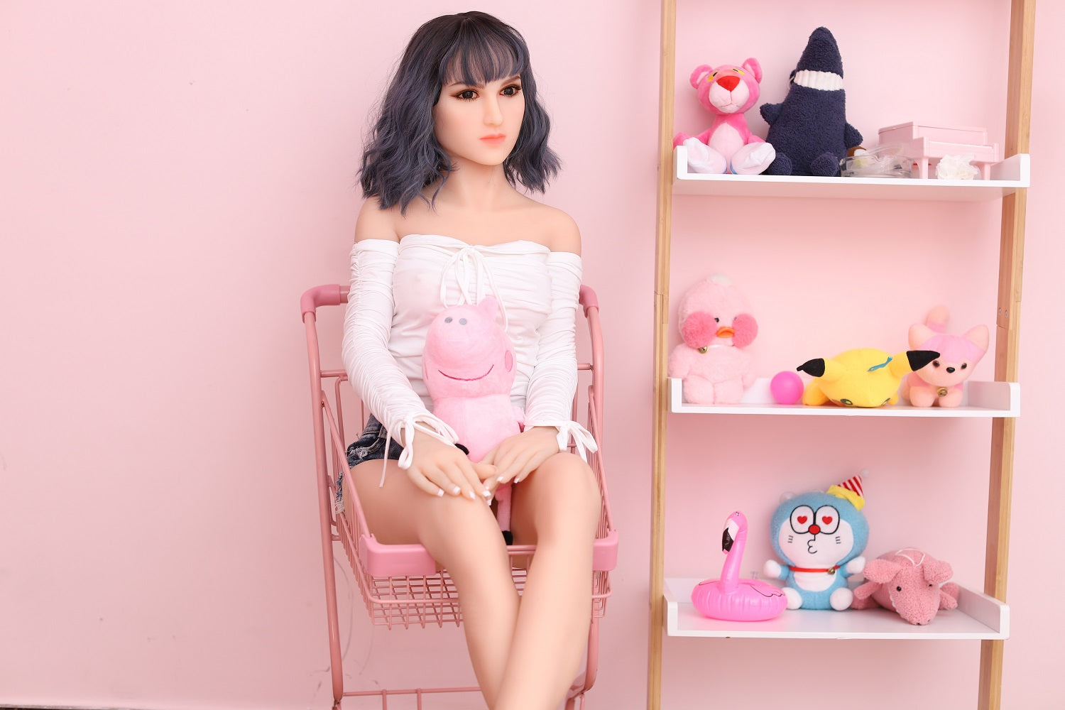 Kingmansion Grover 158cm C Cup Realistic Anal Vagina Sex with Porn Love Sex Doll for Men
