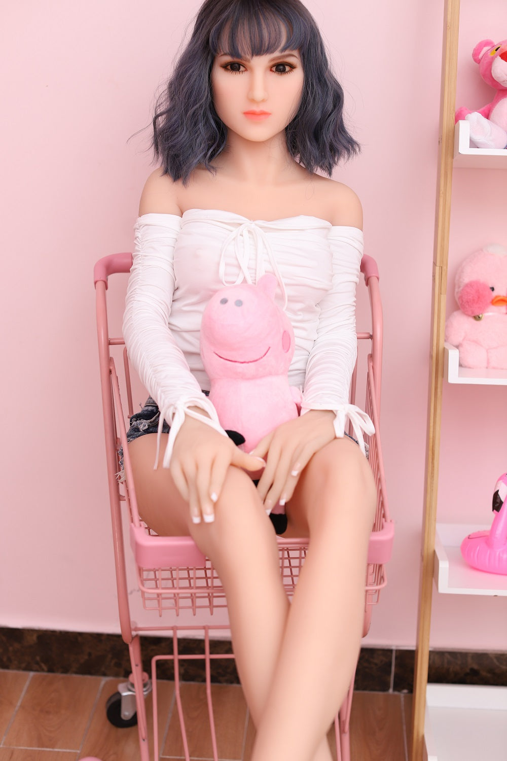 Kingmansion Grover 158cm C Cup Realistic Anal Vagina Sex with Porn Love Sex Doll for Men