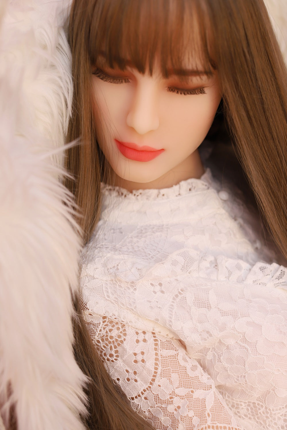 Kingmansion Hilary 158cm C Cup Lifelike Real TPE Love Sex Doll Toy for Men