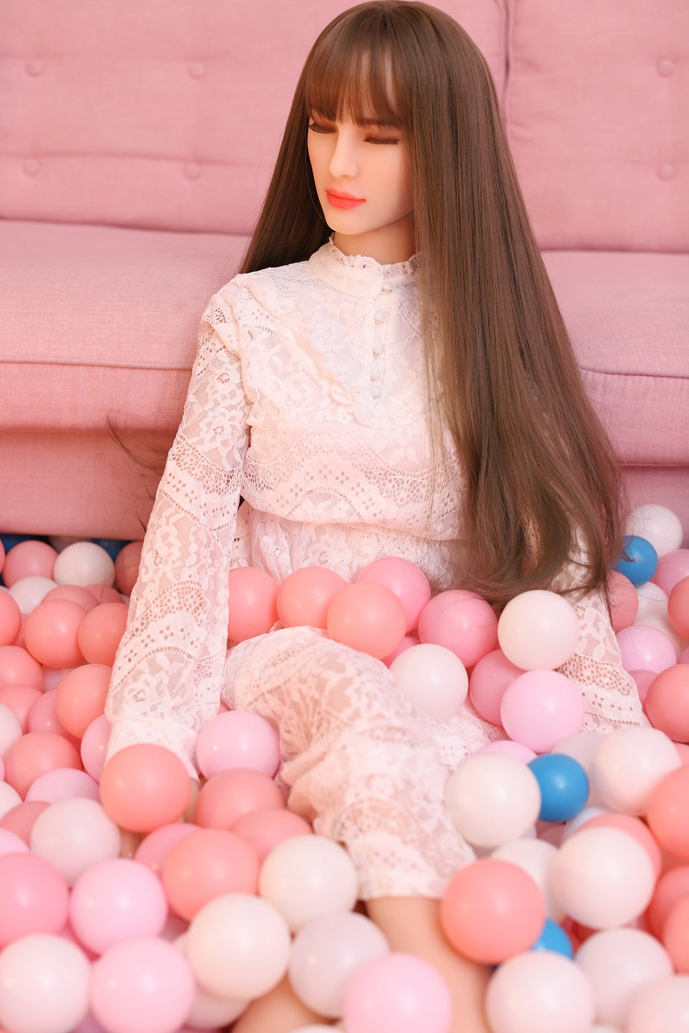 Kingmansion Hilary 158cm C Cup Lifelike Real TPE Love Sex Doll Toy for Men