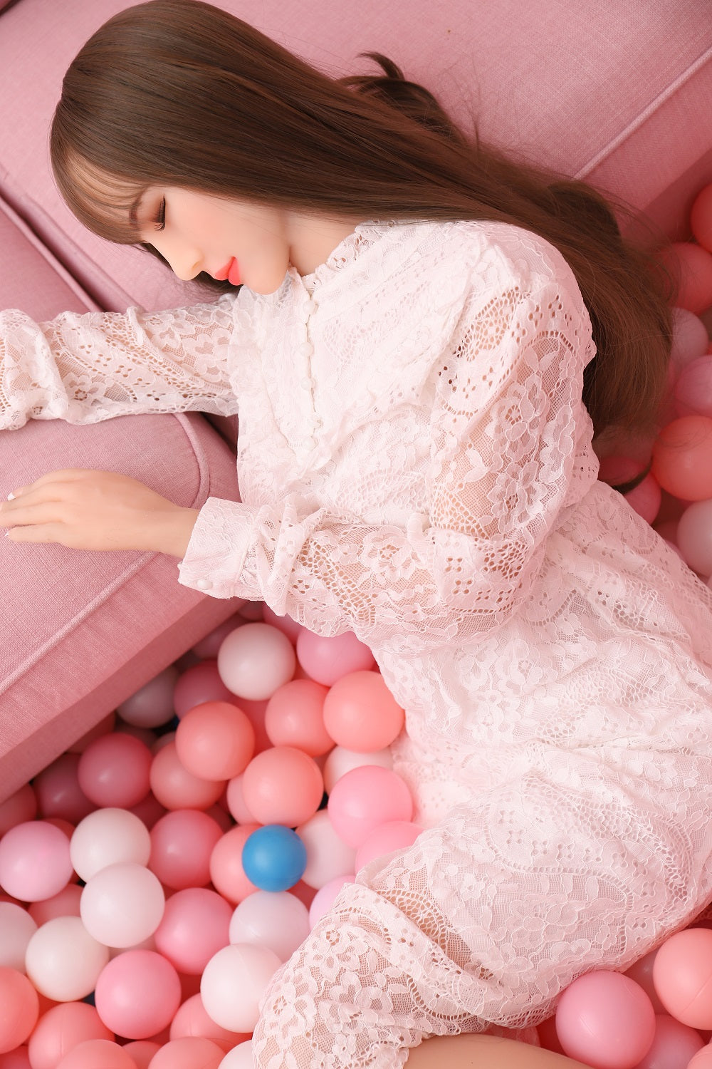 Kingmansion Hilary 158cm C Cup Lifelike Real TPE Love Sex Doll Toy for Men