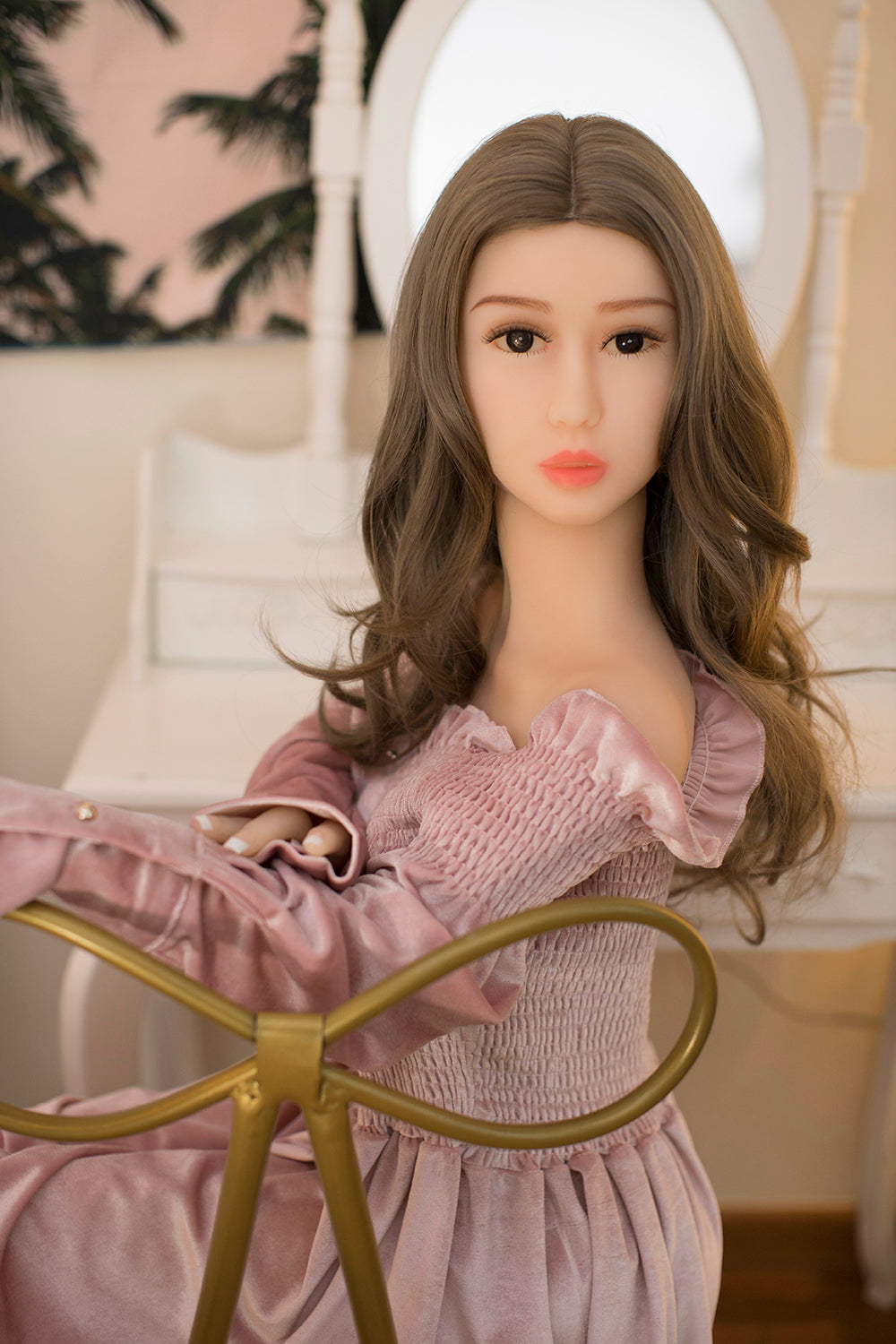 Kingmanison Demi 140cm F Cup Oral Realistic TPE Big Boobs Love Sex Doll for Men