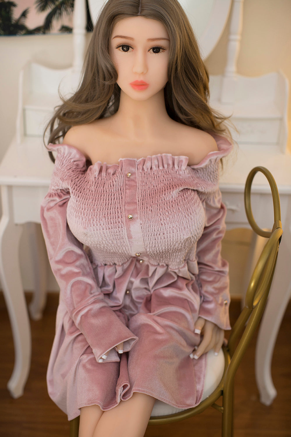 Kingmanison Demi 140cm F Cup Oral Realistic TPE Big Boobs Love Sex Doll for Men