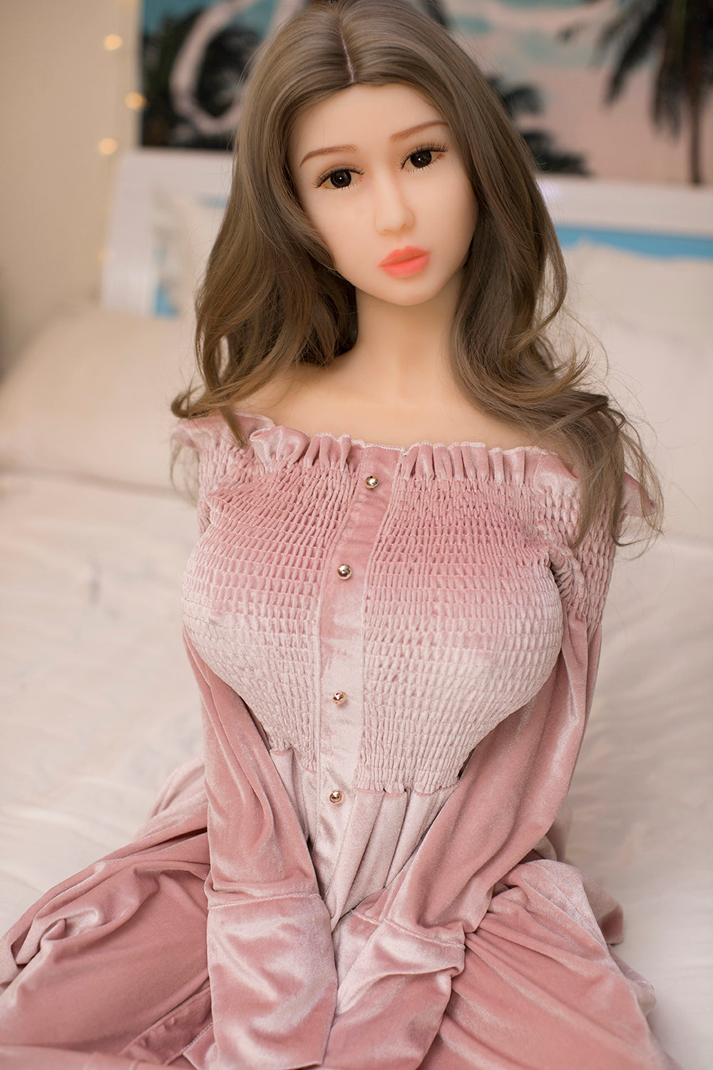 Kingmanison Demi 140cm F Cup Oral Realistic TPE Big Boobs Love Sex Doll for Men