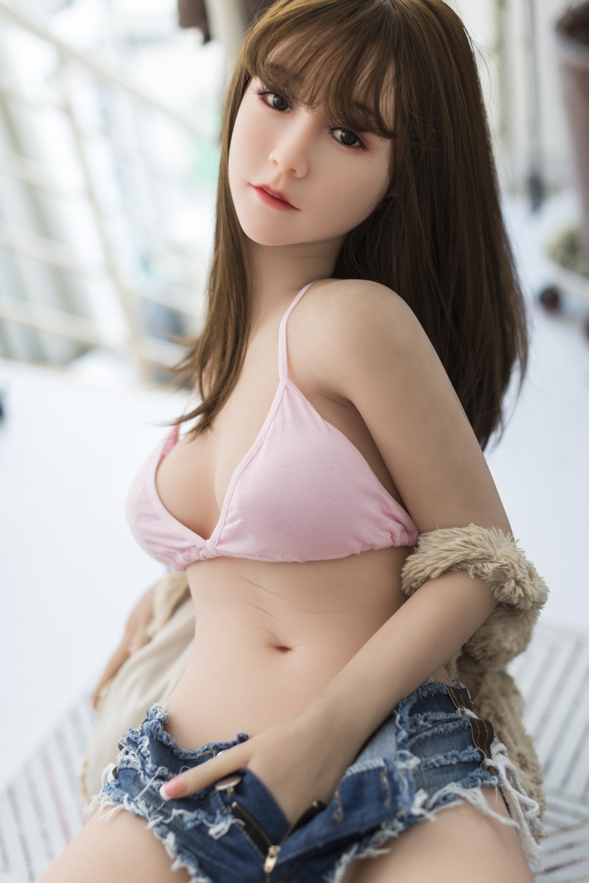 Kingmansion Katharine 145cm Small A Cup Real TPE Life Size Sex Doll