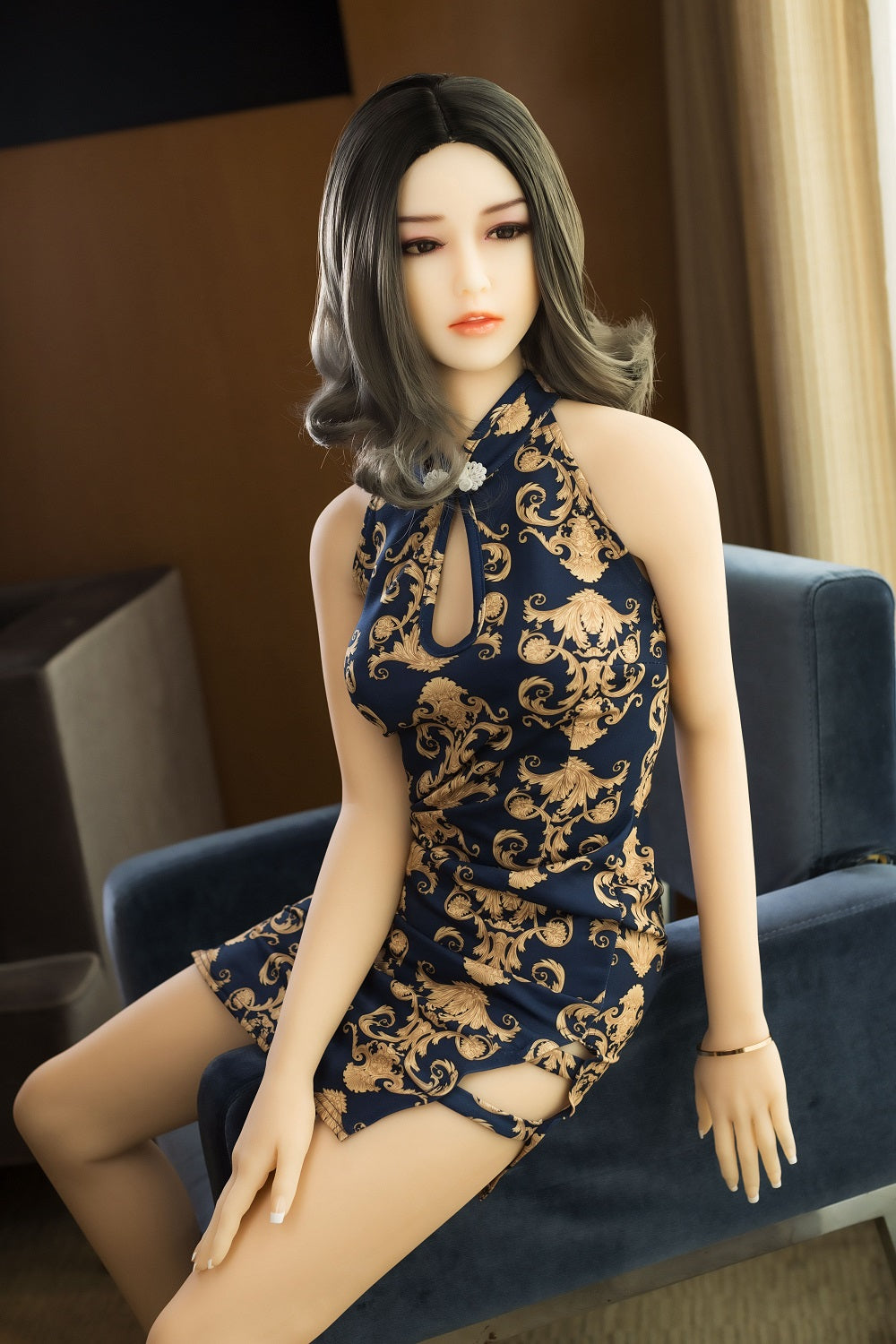 Kingmansion Zora 160cm Realistic Small Breast Asian TPE Petite Sex Dolls for Men