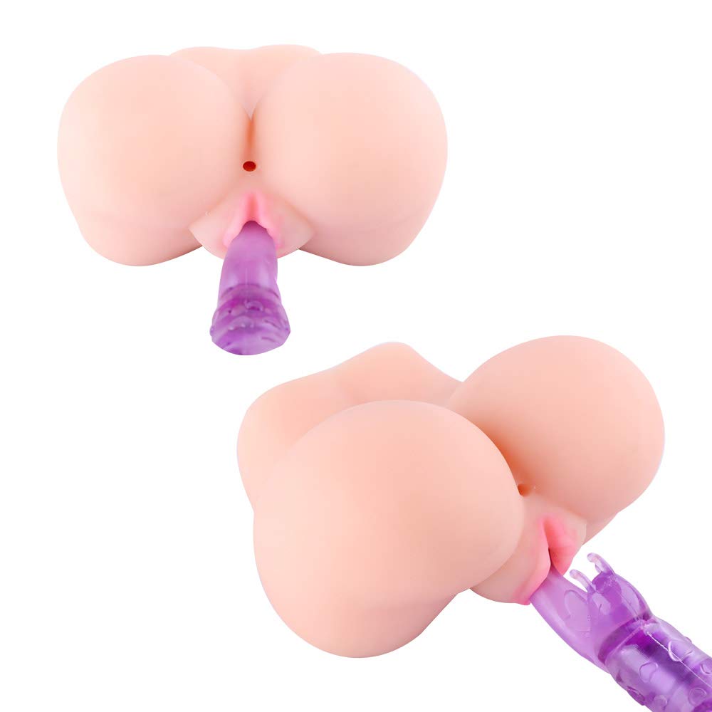 KingMansion Male Masturbator 3D Ass Masturbation for Man TPE Realistic Sex Toy with Lifelike Vaginal Anal