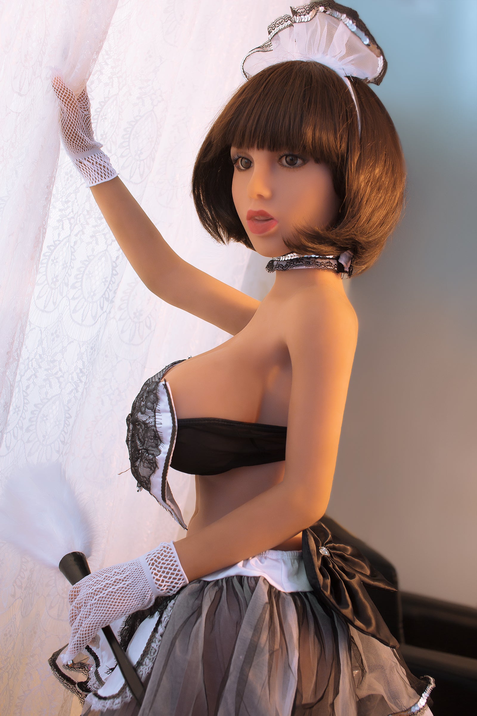 Kingmanison Corey 140cm F Cup TPE Big Boobs Realistic Mens Adult Sex Doll for Men