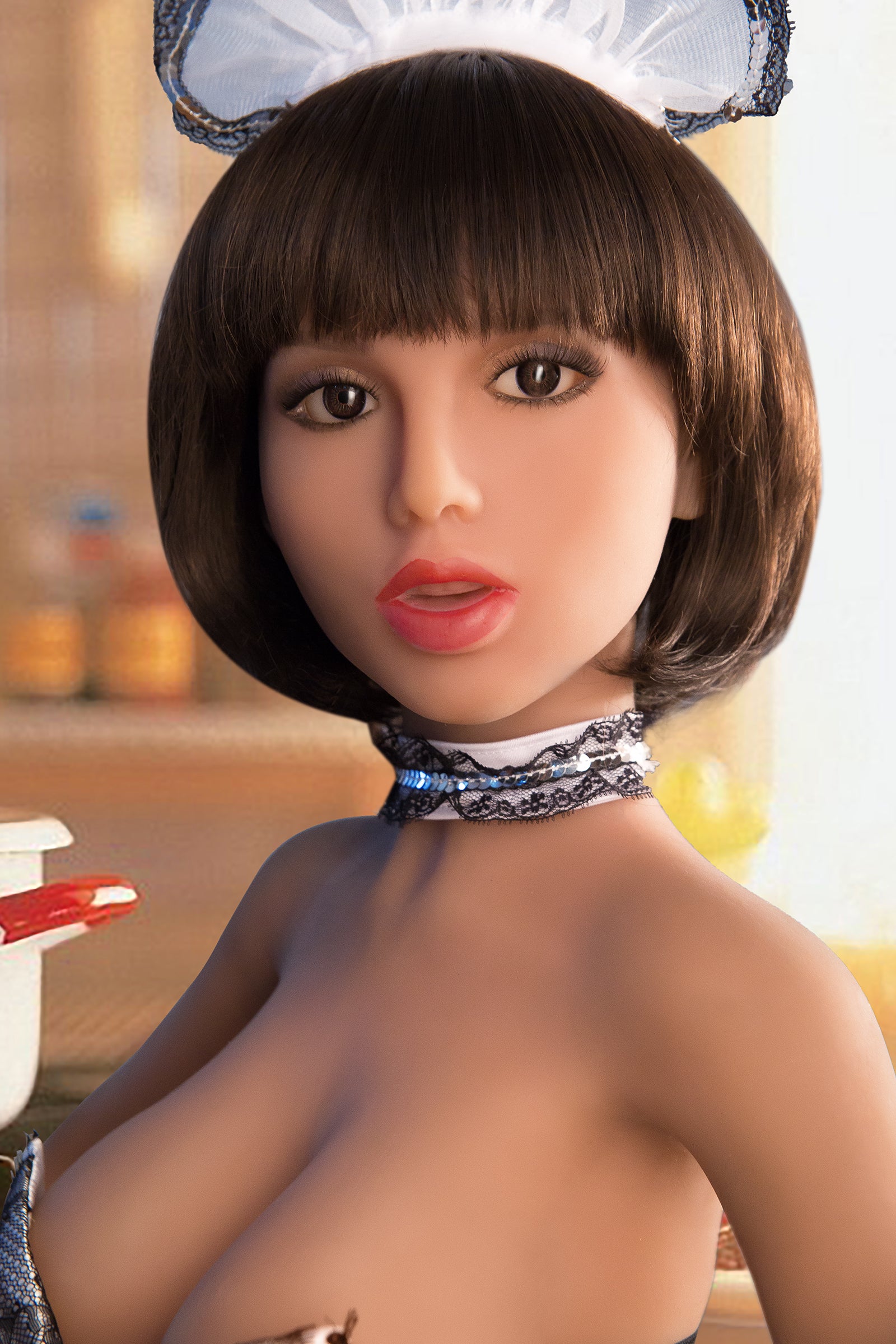 Kingmanison Corey 140cm F Cup TPE Big Boobs Realistic Mens Adult Sex Doll for Men