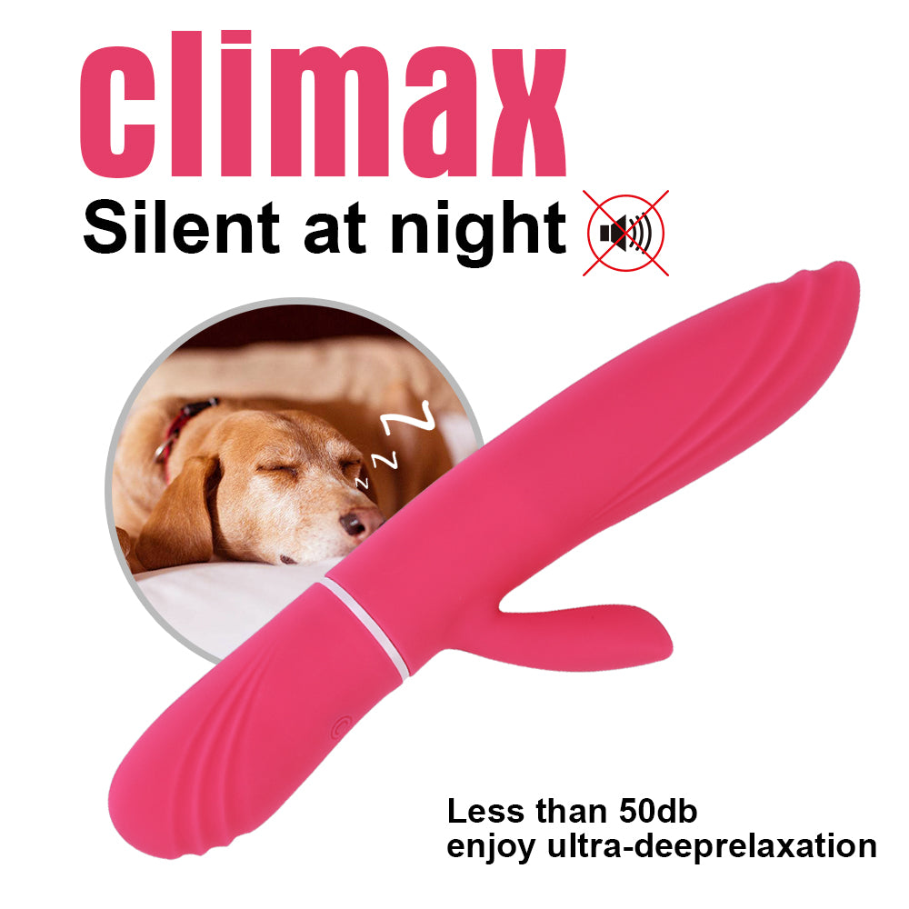 Kingmansion G Spot Vibrator for Vagina Stimulation, Ultra Soft Bendable Rechargeable Dildo Vibrator with StrongVibration Patterns Adult Sex Toys for Women and Couple